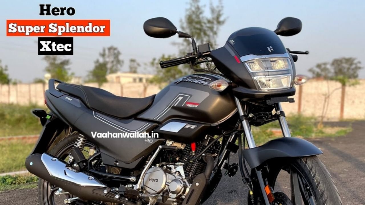 Platina की मार्केट काम करने आ गई Hero Super Splendor Xtec बाइक, शानदार माइलेज के साथ