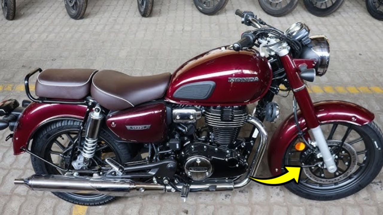 Royal Enfield को देने आ रही है टक्कर Honda ने लॉन्च किया Hyness CB350 बाइक