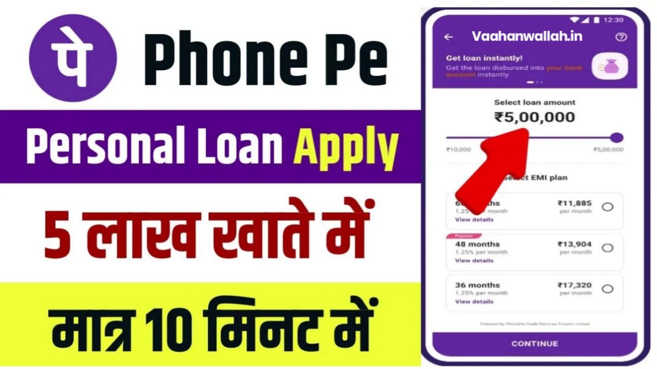 Phone Pe Loan घर बैठे-बैठे फोन पर से ले सकते हैं लोन ऐसे करें अप्लाई